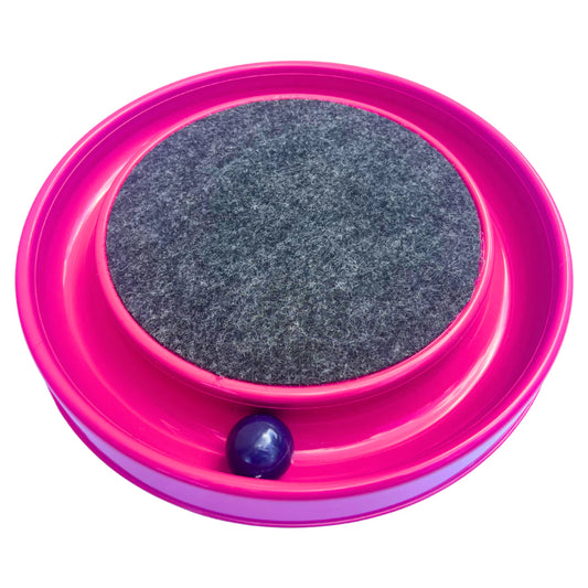 Brinquedo Arranhador Interativo Com Bolinha Para Gatos