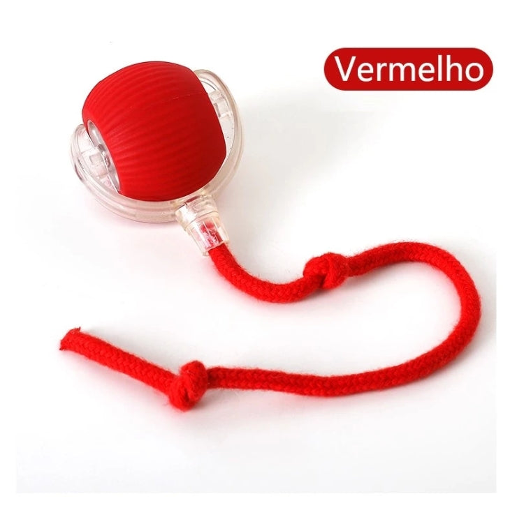 Bola Inteligente Automática para Pets com Movimento Interativo Recarregável