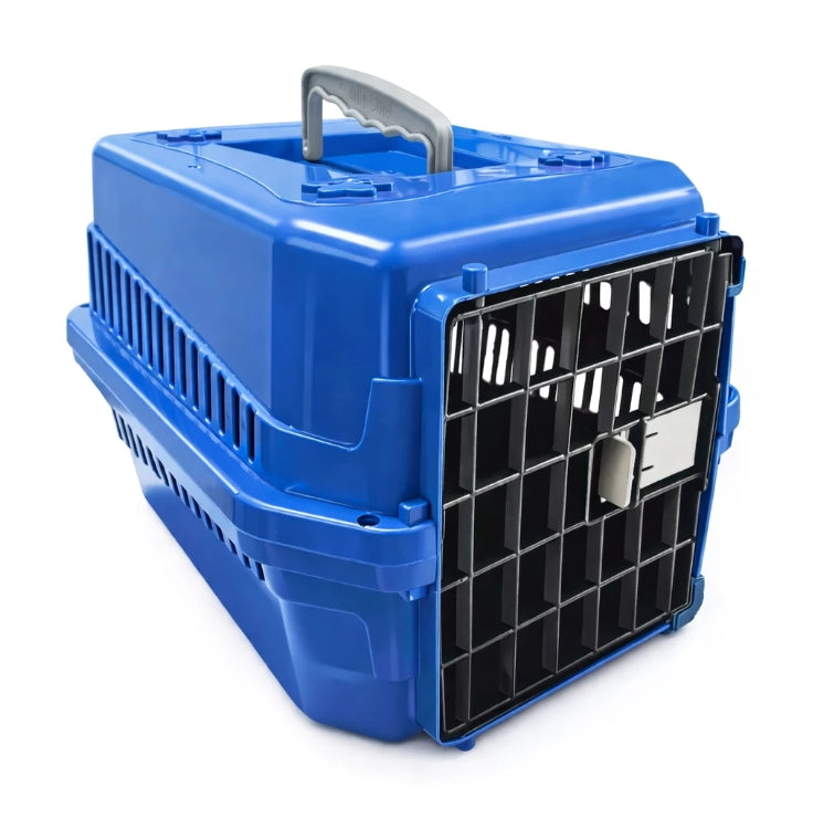 Caixa de Transporte para Pets Pequenos com Trava de Segurança