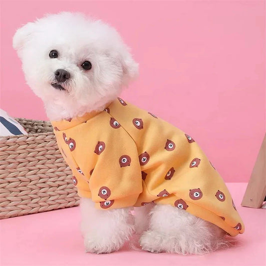 Moletom Pet Estampado Confortável e Quentinho para Dias Frios