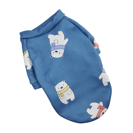 Moletom Pet Estampado Confortável e Quentinho para Dias Frios
