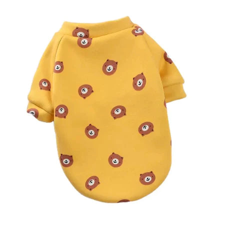 Moletom Pet Estampado Confortável e Quentinho para Dias Frios