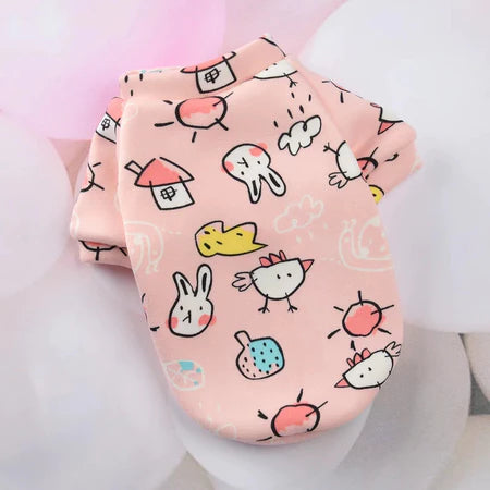 Moletom Pet Estampado Confortável e Quentinho para Dias Frios