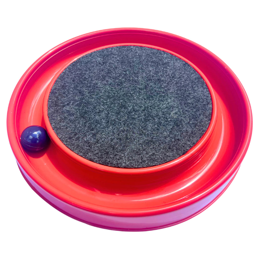 Brinquedo Arranhador Interativo Com Bolinha Para Gatos