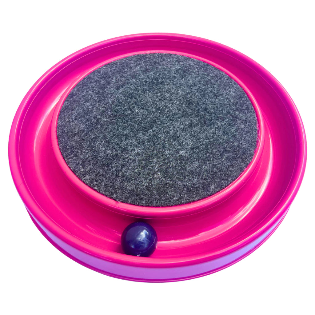 Brinquedo Arranhador Interativo Com Bolinha Para Gatos