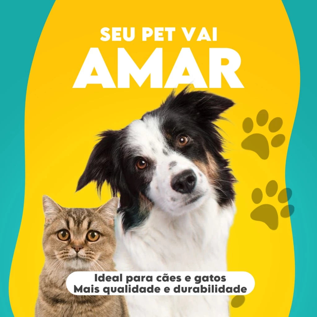 Comedouro e Bebedouro Automático para Cães e Gatos com Dispenser de Ração e Água