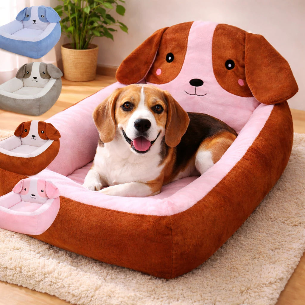 Caminha Pet Luxo Macia E Quentinha Com Cabeceira