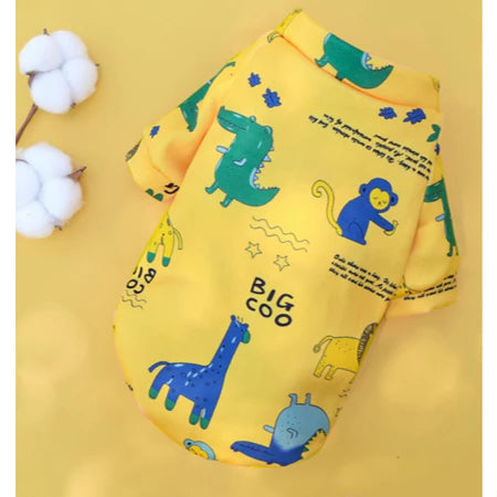 Moletom Pet Estampado Confortável e Quentinho para Dias Frios