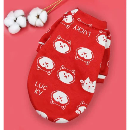 Moletom Pet Estampado Confortável e Quentinho para Dias Frios