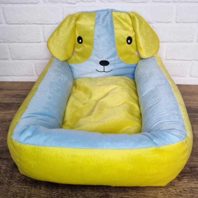 Caminha Pet Luxo Macia E Quentinha Com Cabeceira