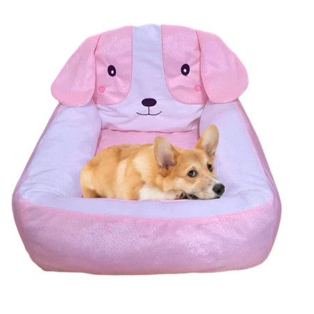 Caminha Pet Luxo Macia E Quentinha Com Cabeceira