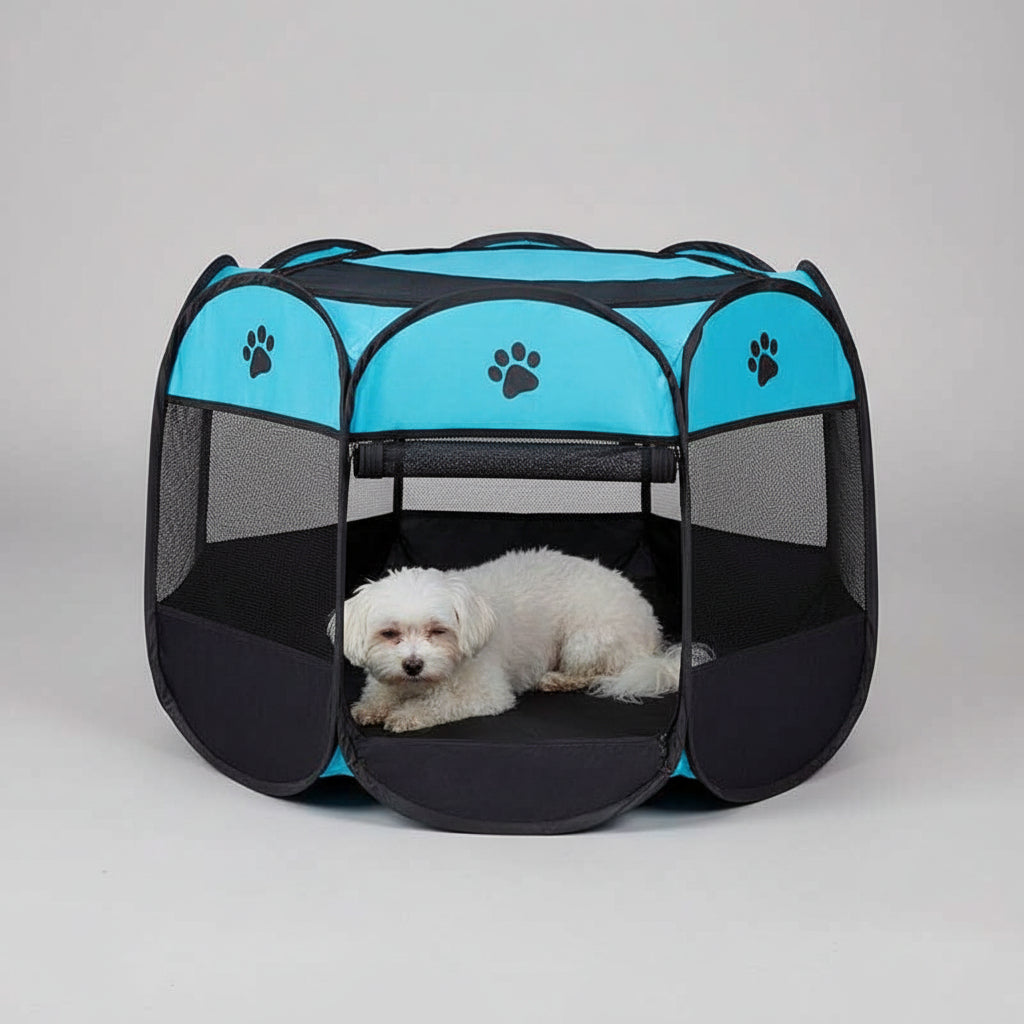 Casinha Pet Dobrável Portátil Para Cães, Gatos e Pequenos Animais