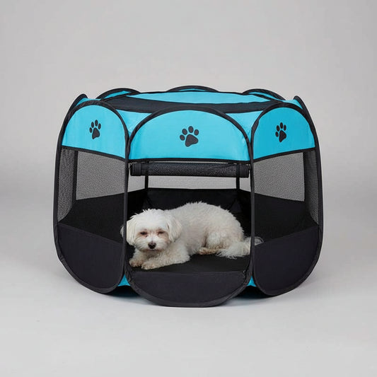 Casinha Pet Dobrável Portátil Para Cães, Gatos e Pequenos Animais