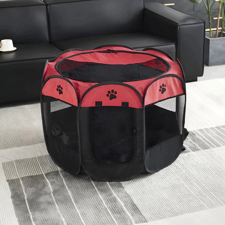 Casinha Pet Dobrável Portátil Para Cães, Gatos e Pequenos Animais